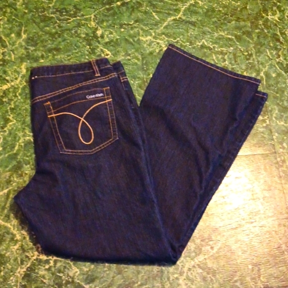 Calvin Klein jeans women's size 16 flare legs - Picture 1 of 5